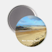 New Jersey Coast, NJ Magneet (Voorkant / Achterkant)