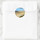 New Jersey Coast, NJ Ronde Sticker (Tas)