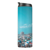 New Jersey Coastal Beach Art Thermosbeker (Geroteerd rechts)