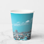 New Jersey Coastal Beach Papieren Bekers (Achterkant)