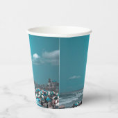 New Jersey Coastal Beach Papieren Bekers (Rechts)