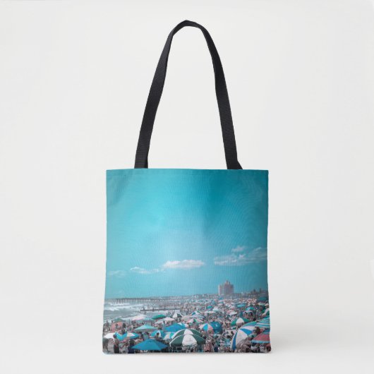 New Jersey Coastal Beach Tote Bag (Voorkant)