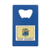 New Jersey Creditkaart Flessenopener (Voorkant)