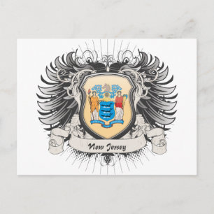 New Jersey Crest Briefkaart