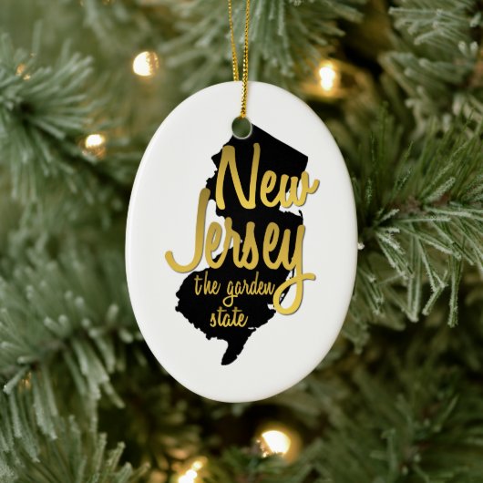 New Jersey de deelstaat Garden Keramisch Ornament (Boom)