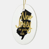 New Jersey de deelstaat Garden Keramisch Ornament (Links)