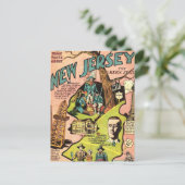 New Jersey de Garden State Briefkaart (Staand voorkant)