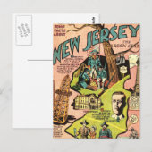 New Jersey de Garden State Briefkaart (Voorkant / Achterkant)