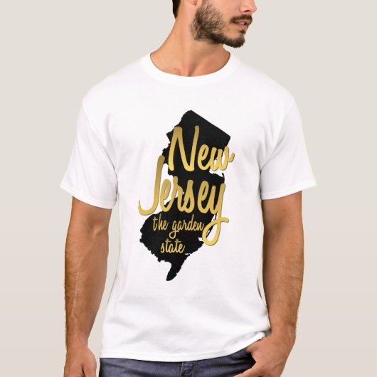 New Jersey - De staat Garden T-shirt (Voorkant)