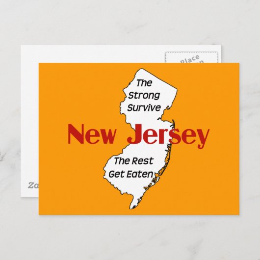 New Jersey: de sterken overleven; de rest wordt op Briefkaart (Voorkant / Achterkant)