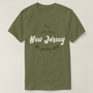 New Jersey - De Tuinstaat - Boerderij Fresh T-shirt