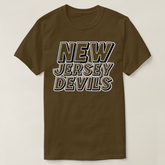 New Jersey Devils 1 T-shirt (Design voorkant)