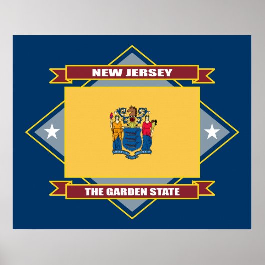 New Jersey Diamond Poster (Voorkant)