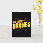 New Jersey Drones Funny Mystery Drones In New Jers Kaart (Gele Bloem)