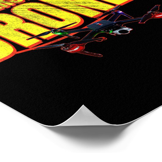 New Jersey Drones Funny Mystery Drones In New Jers Poster (Hoek)