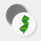 New Jersey: Een soort paradijs - Magneet (Voorkant / Achterkant)