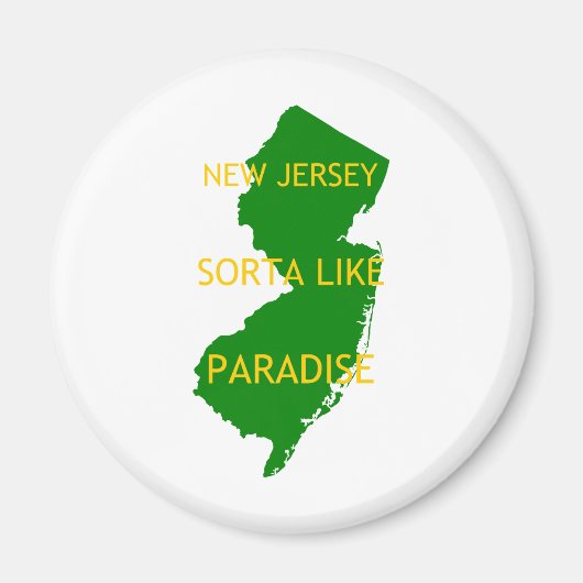 New Jersey: Een soort paradijs - Magneet (Voorkant)