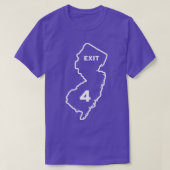 New Jersey Exit 4 T-shirt (Design voorkant)