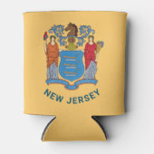 New Jersey Flag Blikjeskoeler (Voorkant)