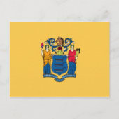 New Jersey Flag Briefkaart (Voorkant)