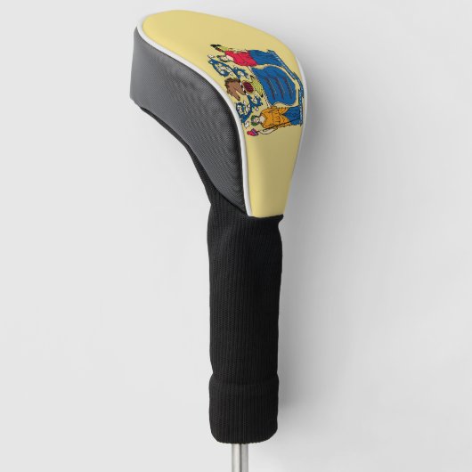 New Jersey Flag Golfheadcover (Schuin)