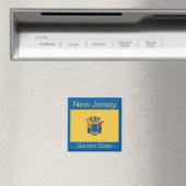 New Jersey Flag Magnet (Insitu (Vaatwasser))