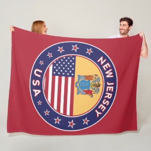 New Jersey Fleece Deken