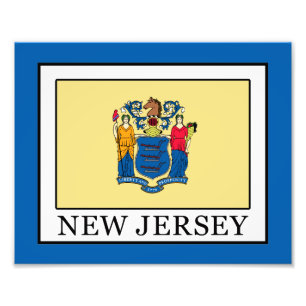 New Jersey Foto Afdruk