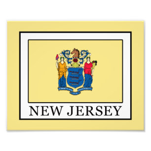 New Jersey Foto Afdruk