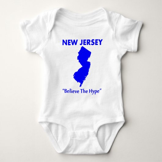 New Jersey - Geloof de Hype Romper (Voorkant)