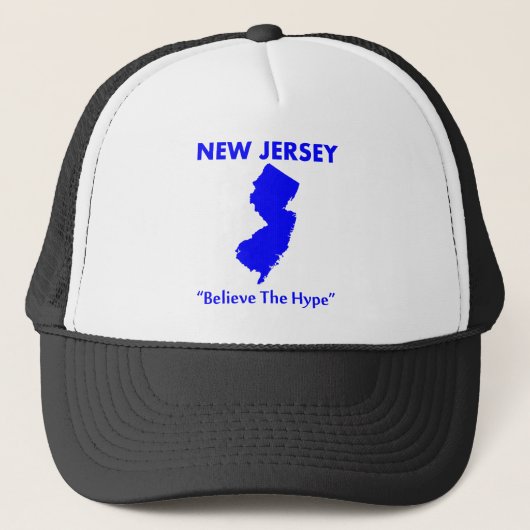 New Jersey - Geloof de Hype Trucker Pet (Voorkant)