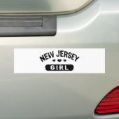 New Jersey Girl Bumpersticker (Op auto)