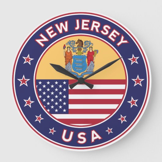New Jersey Grote Klok (Voorkant)