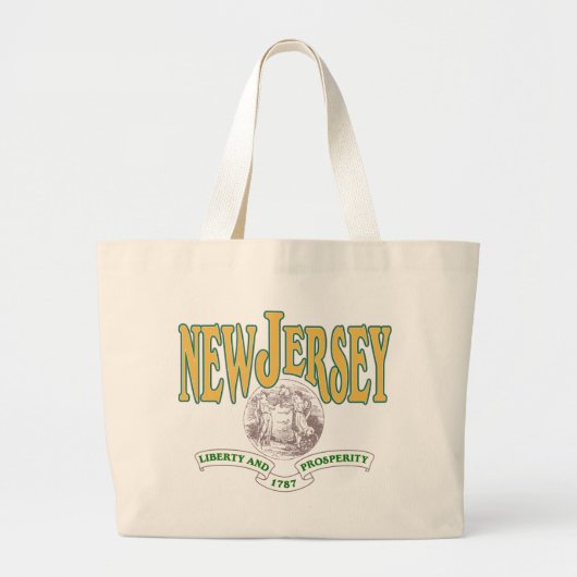 New Jersey Grote Tote Bag (Voorkant)
