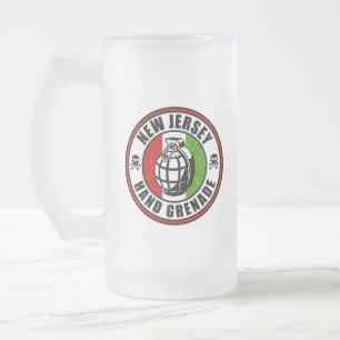 New Jersey Hand Grenade Matglas Bierpul