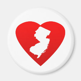 New Jersey Heart Magneet