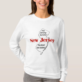 New Jersey het sterke Survive; de rest krijgt eten T-shirt