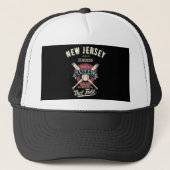 New Jersey Hoboken Baseball Trucker Pet (Voorkant)