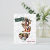 New Jersey Holiday Moving Announcement Briefkaart (Staand voorkant)