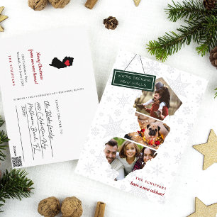 New Jersey Holiday Moving Announcement Briefkaart