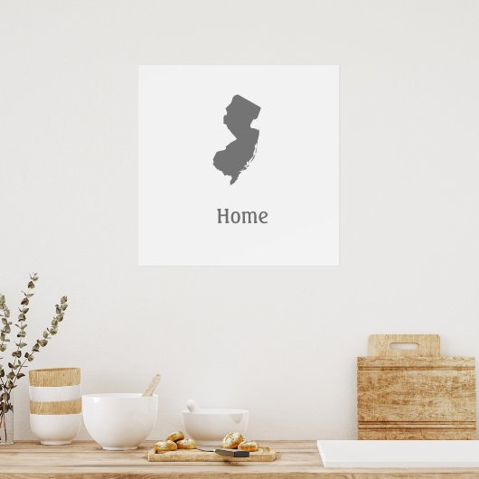 New Jersey Home Poster (Keuken)
