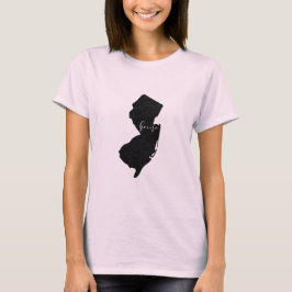 New Jersey huis script T-shirt