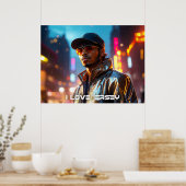 NEW JERSEY - IK HOU VAN JERSEY POSTER (Keuken)