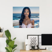 NEW JERSEY - IK HOU VAN NEW JERSEY POSTER (Thuiskantoor)