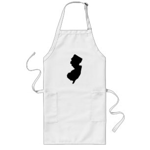 New Jersey in zwart-wit Lang Schort