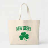 New Jersey Irish Grote Tote Bag (Voorkant)