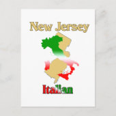 New Jersey Italiaans Briefkaart (Voorkant)