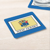 New Jersey Kartonnen Onderzetters (Schuin)