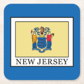 New Jersey Kartonnen Onderzetters (Voorkant)