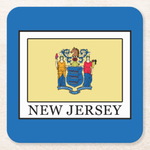 New Jersey Kartonnen Onderzetters